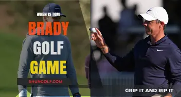 Tom Brady's Golf Game: When to Watch the NFL Legend Swing