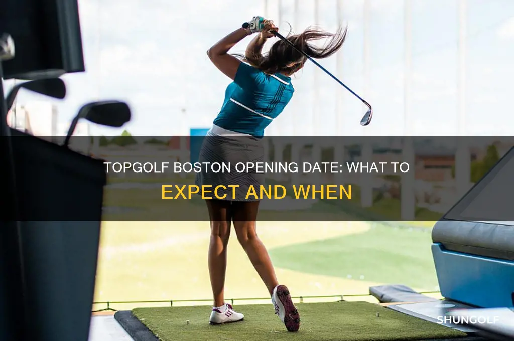 when is top golf boston opening
