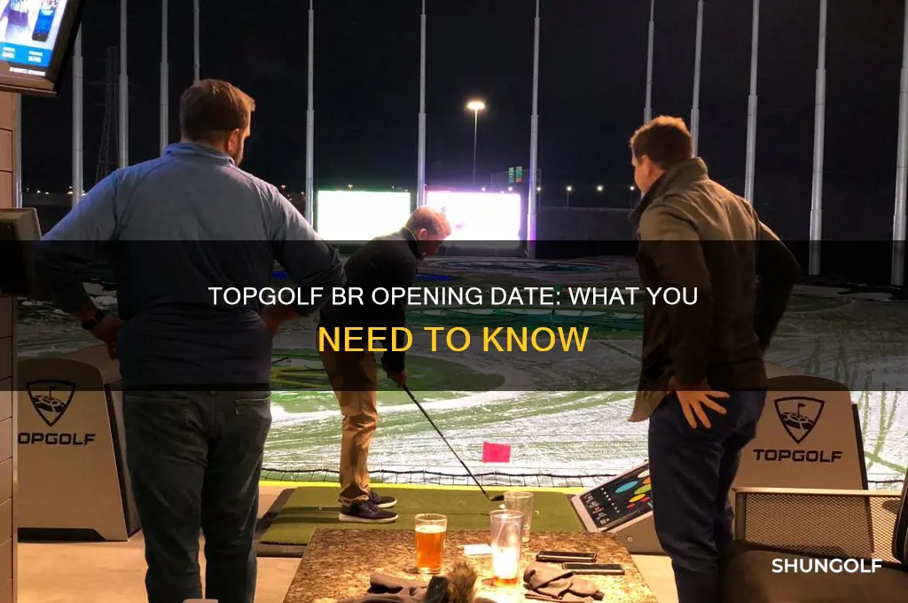 when is top golf br opening