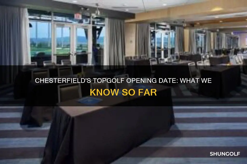 when is top golf in chesterfield opening
