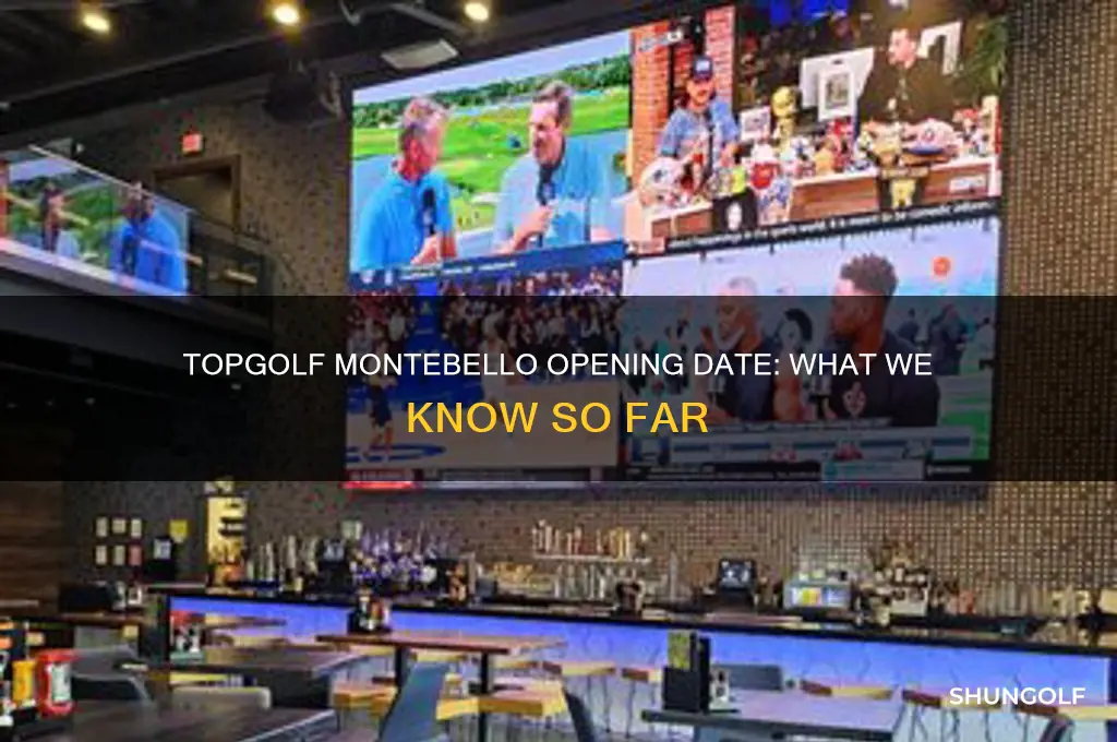 when is top golf montebello opening