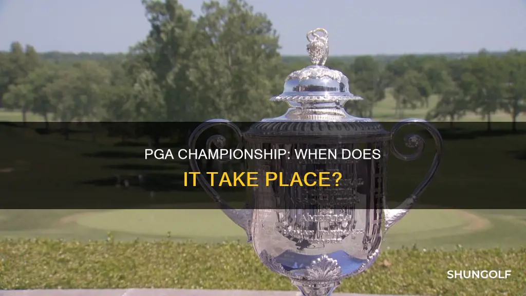 when is us pga championship