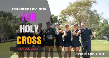 Holy Cross Women's Golf Tryouts: Dates and Preparation Tips
