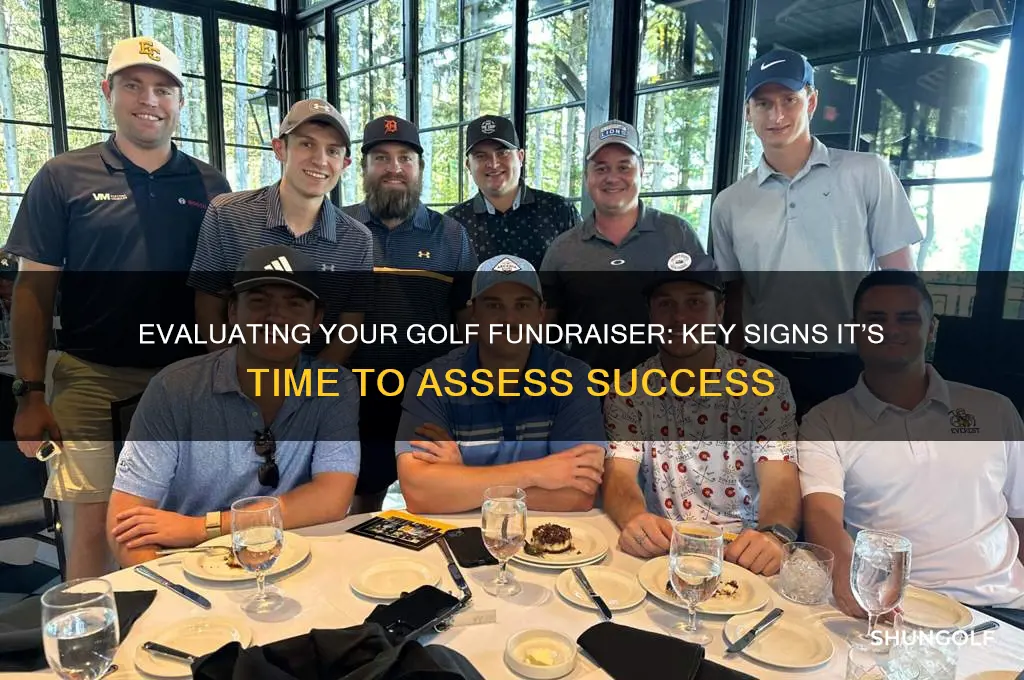 when its time evaluate a golf fundraiser