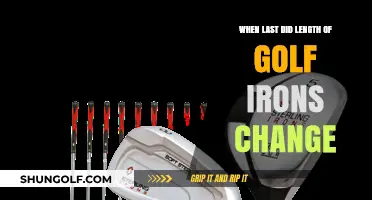 When Did Golf Irons Lengths Last Change? A Historical Overview