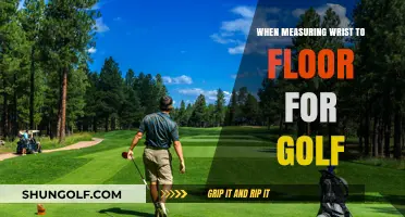 Mastering Golf Posture: The Wrist-to-Floor Measurement Guide