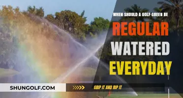 Optimal Golf Green Watering: Daily Schedule for Healthy Turf Maintenance