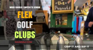 When to Upgrade: Senior Flex Golf Clubs for Your Game
