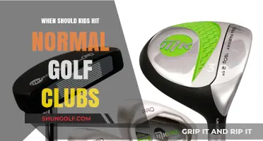 When Should Kids Transition to Standard Golf Clubs: A Guide