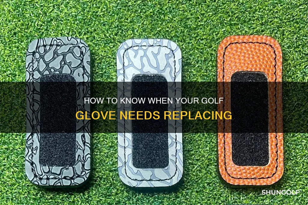 when should you replace golf glove