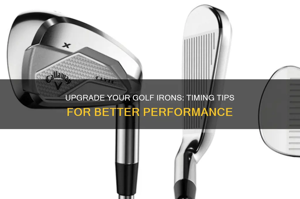 when should you upgrade your golf irons