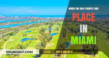 Miami's Golf Event Schedule: Dates and Highlights for Enthusiasts