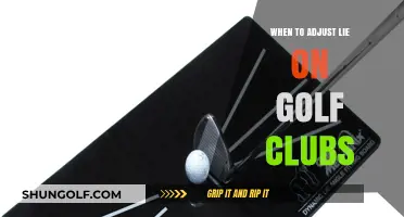 Mastering Your Swing: When to Adjust Lie on Golf Clubs