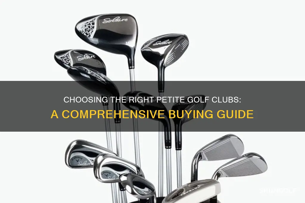 when to buy petite golf clubs