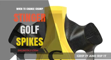 When to Change Champ Stinger Golf Spikes: A Guide