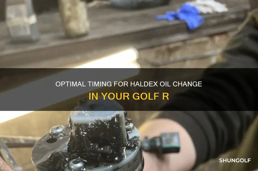 when to change haldex oil golf r