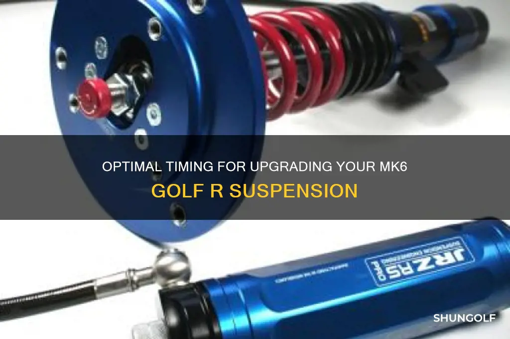 when to change mk6 golf r suspension