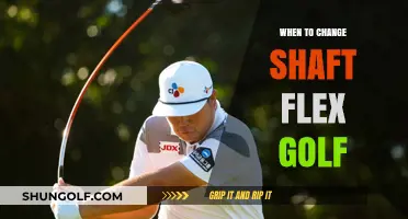 Optimizing Your Swing: The Ideal Time to Adjust Golf Shaft Flex