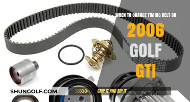 When to Replace Your 2006 Golf GTI Timing Belt: A Guide