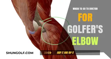 Golfer's Elbow Pain: When to Seek Medical Help and Treatment