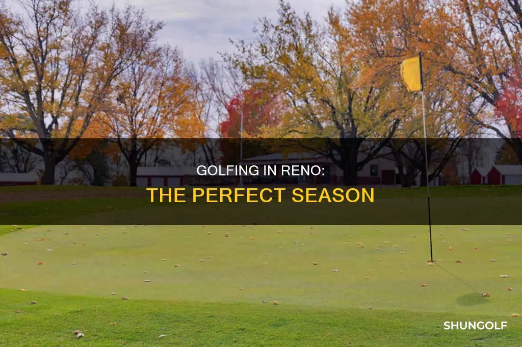 when to golf in reno