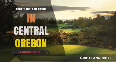 Central Oregon Golf Scores: Best Times to Post Your Results