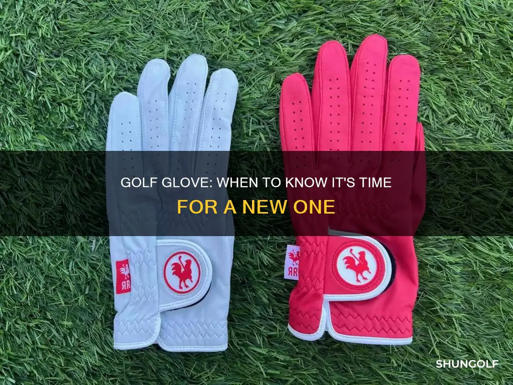 when to replace golf glove