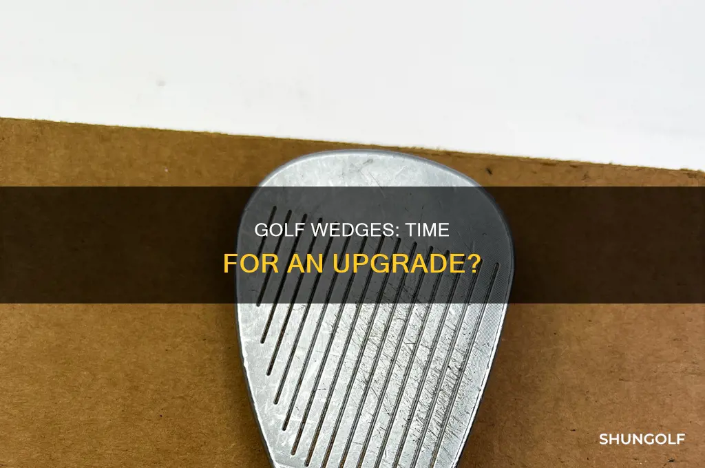 when to replace golf wedges