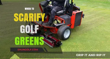 Best Time to Scarify Golf Greens for Optimal Results