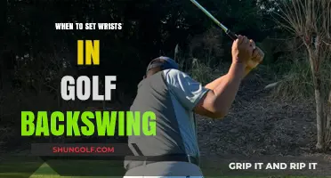 Mastering the Golf Backswing: Optimal Timing for Setting Your Wrists