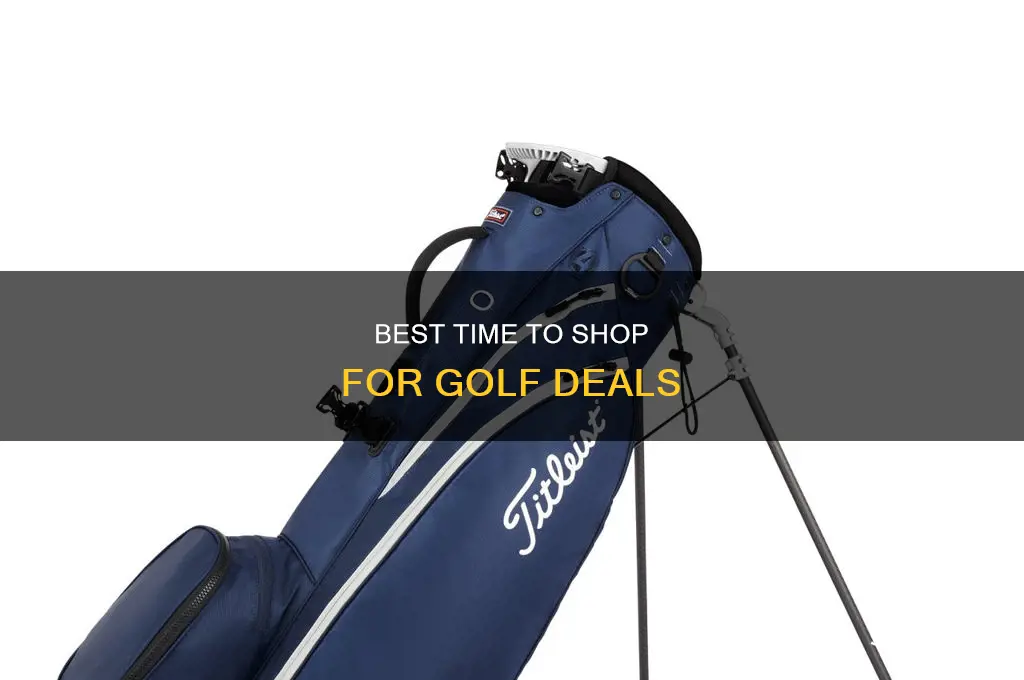 when to shop for golf