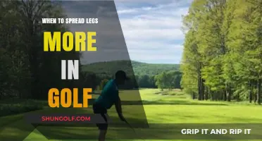Mastering Golf Stance: When and Why to Widen Your Leg Position