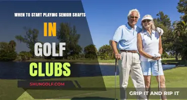 Transitioning to Senior Shafts: Timing Tips for Golf Club Upgrades