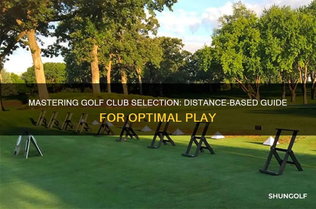 when to use golf club by distance