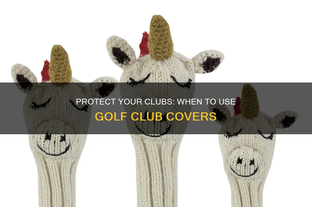 when to use golf club covers
