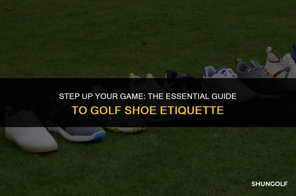 when to wear golf shoes