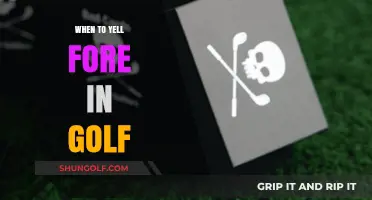 Yelling Fore: When and Why to Shout It Out on the Course