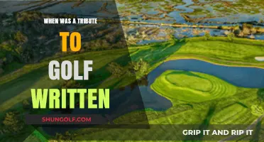 A Tribute to Golf: Uncovering the Date of Its Creation
