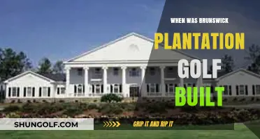 The History of Brunswick Plantation Golf Course