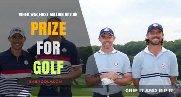 The Historic First Million-Dollar Golf Prize: A Game-Changer