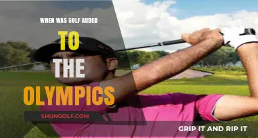 Golf's Olympic Revival: When the Sport Returned to the Games