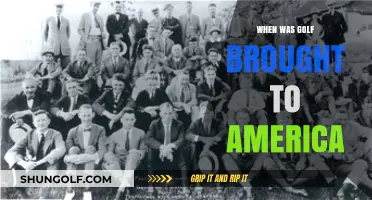 The Introduction of Golf in America