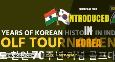 Golf's Arrival in Korea: A Historical Perspective