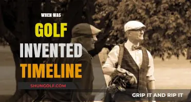 The Evolution of Golf: A Historical Timeline