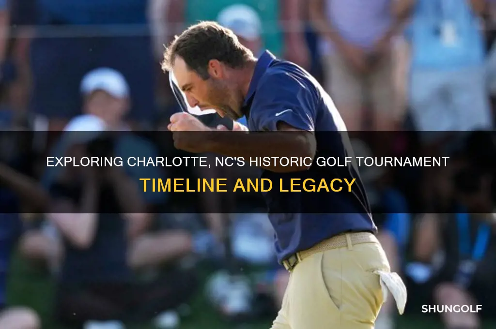 when was golf tourmament in charlotte north carolina