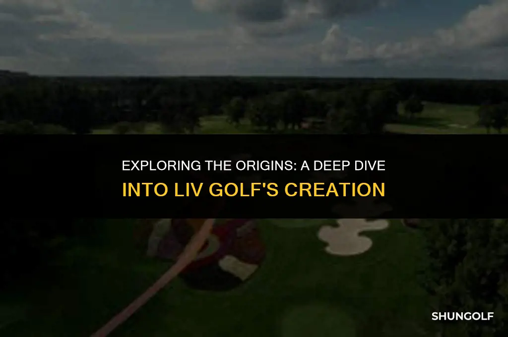 when was liv golf created