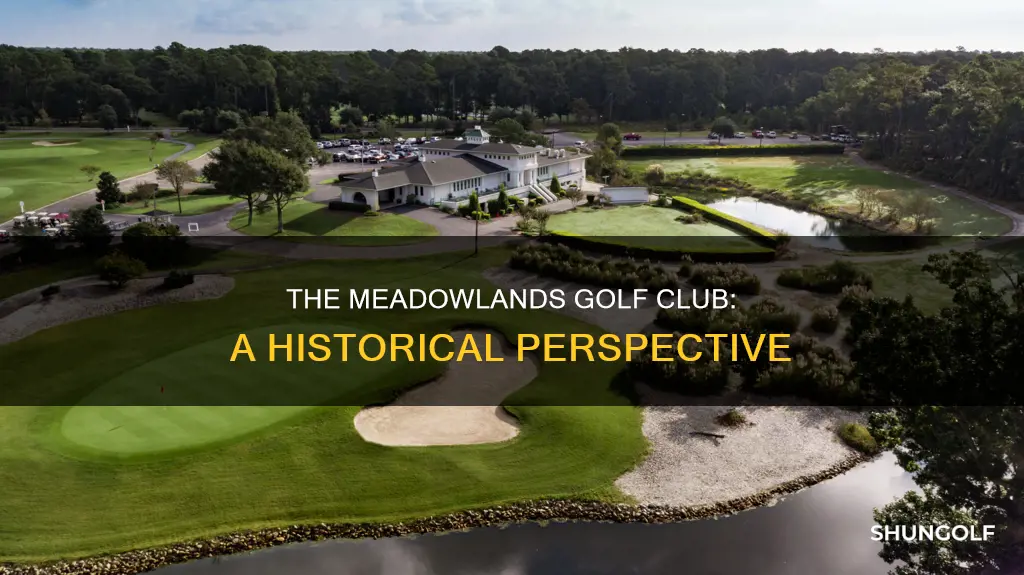 when was meadowlands golf cloub built
