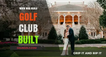 Ocala Golf Club's Origins: A Historical Journey to Its Foundation