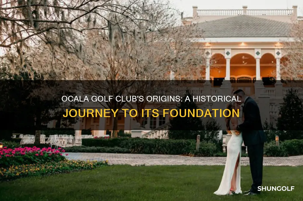 when was ocala golf club built