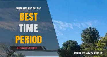 The Golden Era of Pro Golf: A Historical Perspective
